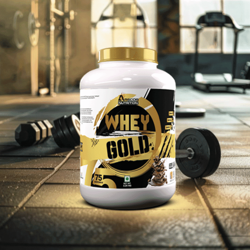 Arscor Whey Gold protein powder ideal for gym workouts and post-exercise nutrition