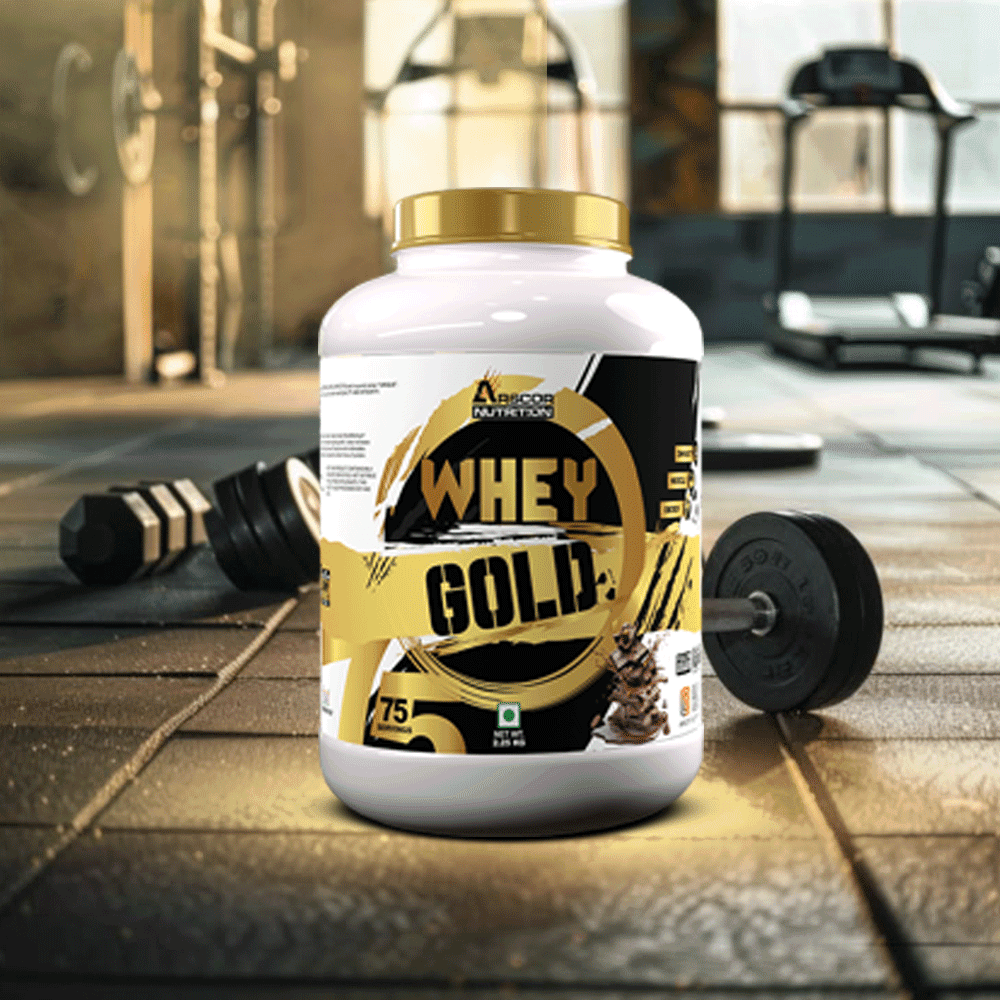 Arscor Whey Gold protein powder ideal for gym workouts and post-exercise nutrition