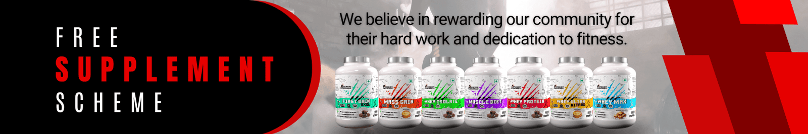 Free Supplement Scheme by Arscor Nutrition